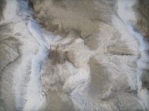 SIBERIADE - how frozen sand and mud make an imaginary aerial landscape
